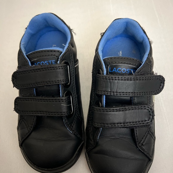 Lacoste black shoes for toddler - Picture 3 of 4